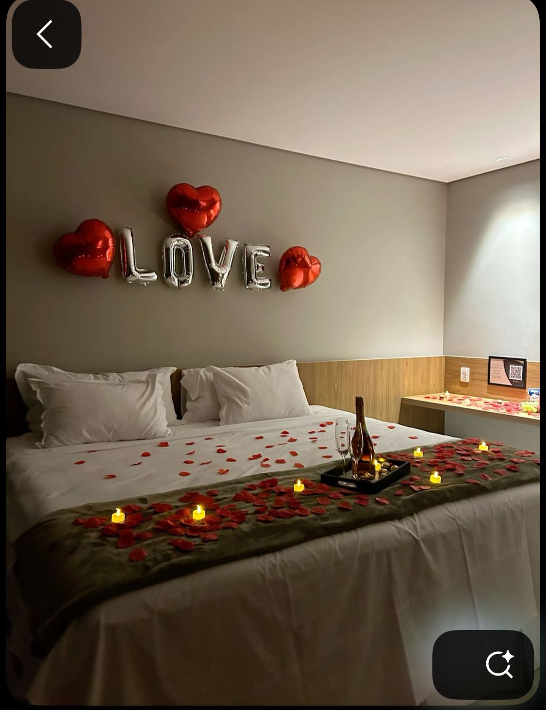 Habitación romántica